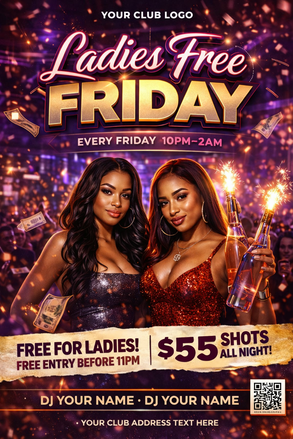LADIES FREE FRIDAY