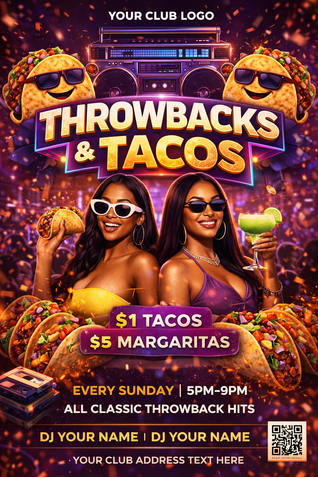 THROWBACKS & TACOS
