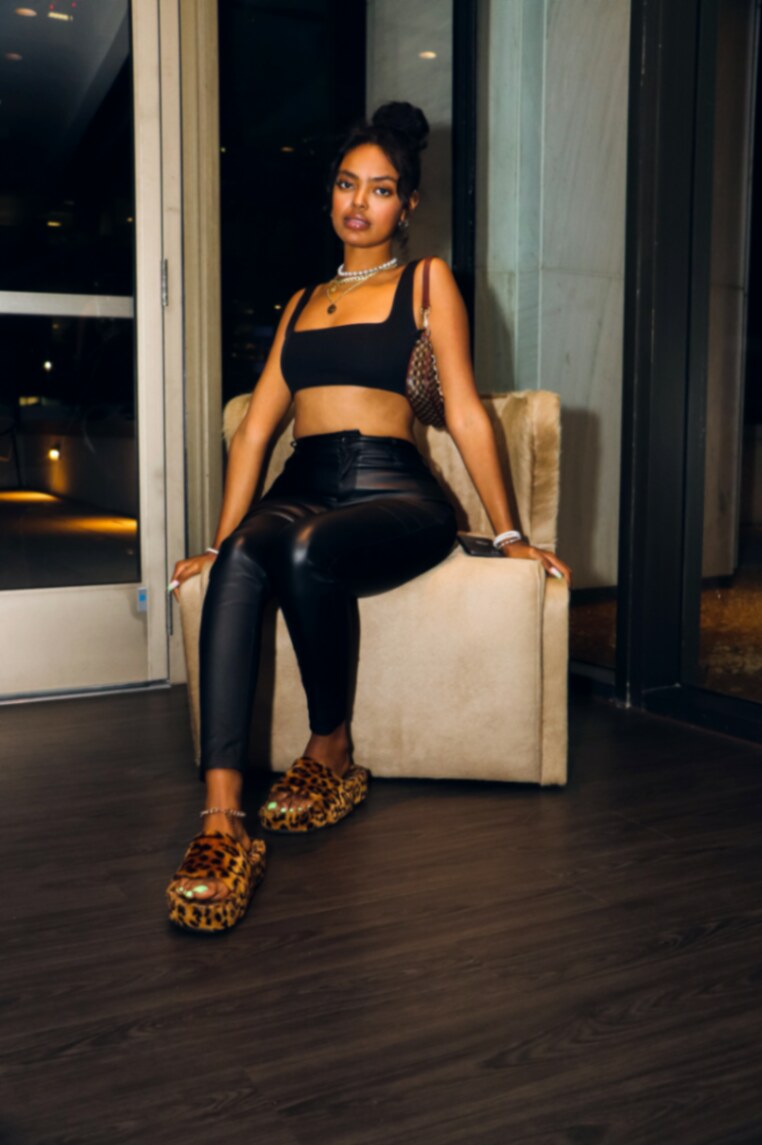 LEATHER LOUNGE — NIGHT IN
