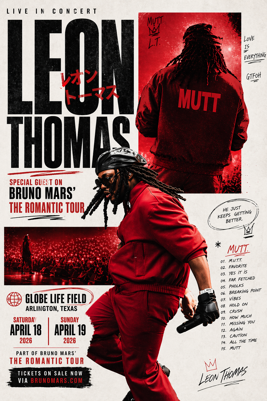 LEON THOMAS — LIVE IN CONCERT