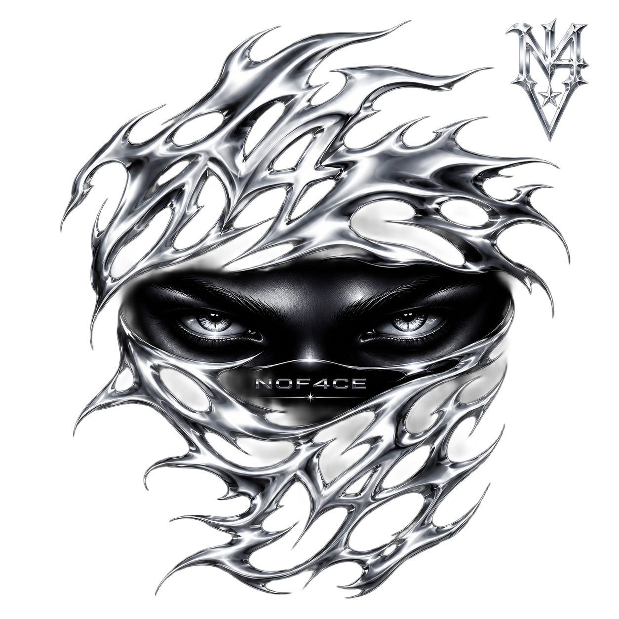 NOF4CE — CHROME MASK