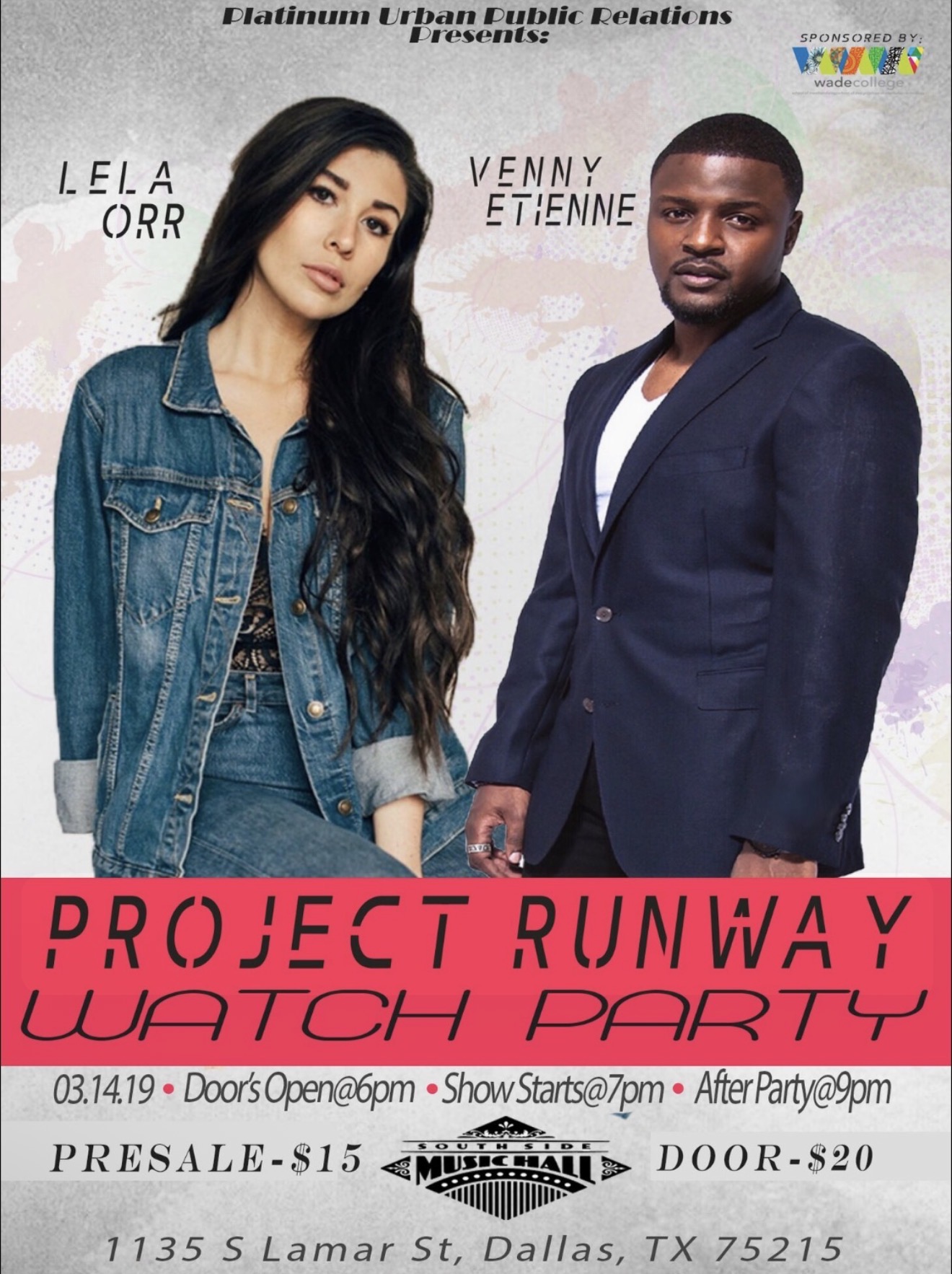 PROJECT RUNWAY — WATCH PARTY